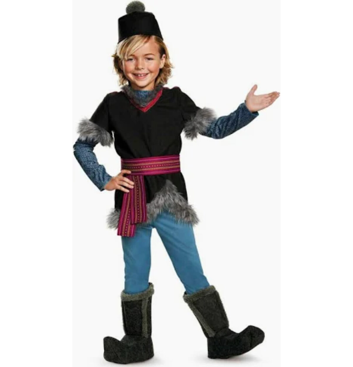KRISTOFF DELUXE CHILD MEDIUM COSTUME 7 TO 8