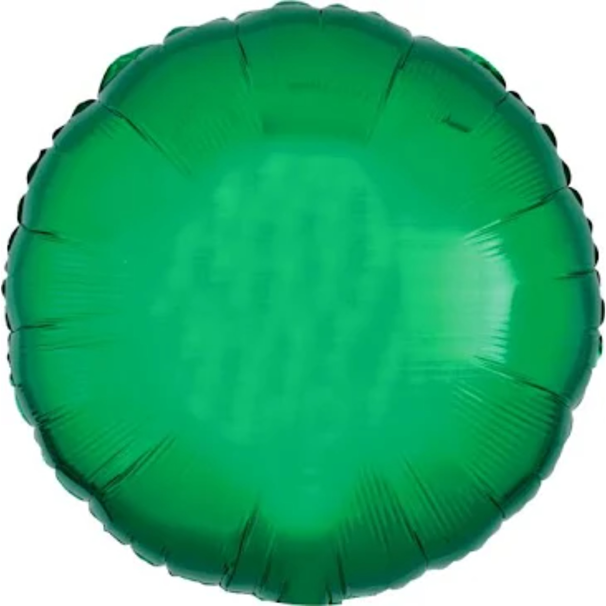 shopping-29.jpg 18" Green Round Balloon #795 - Image 1