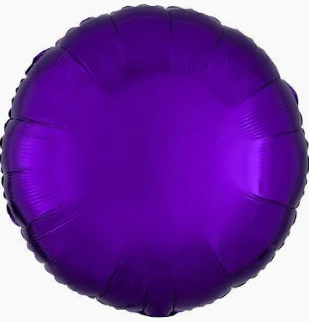 18" Round Royal Purple Mylar Balloon