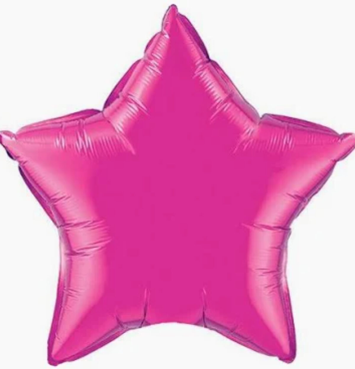 18" Fuchsia Star Balloon Hot Pink #801
