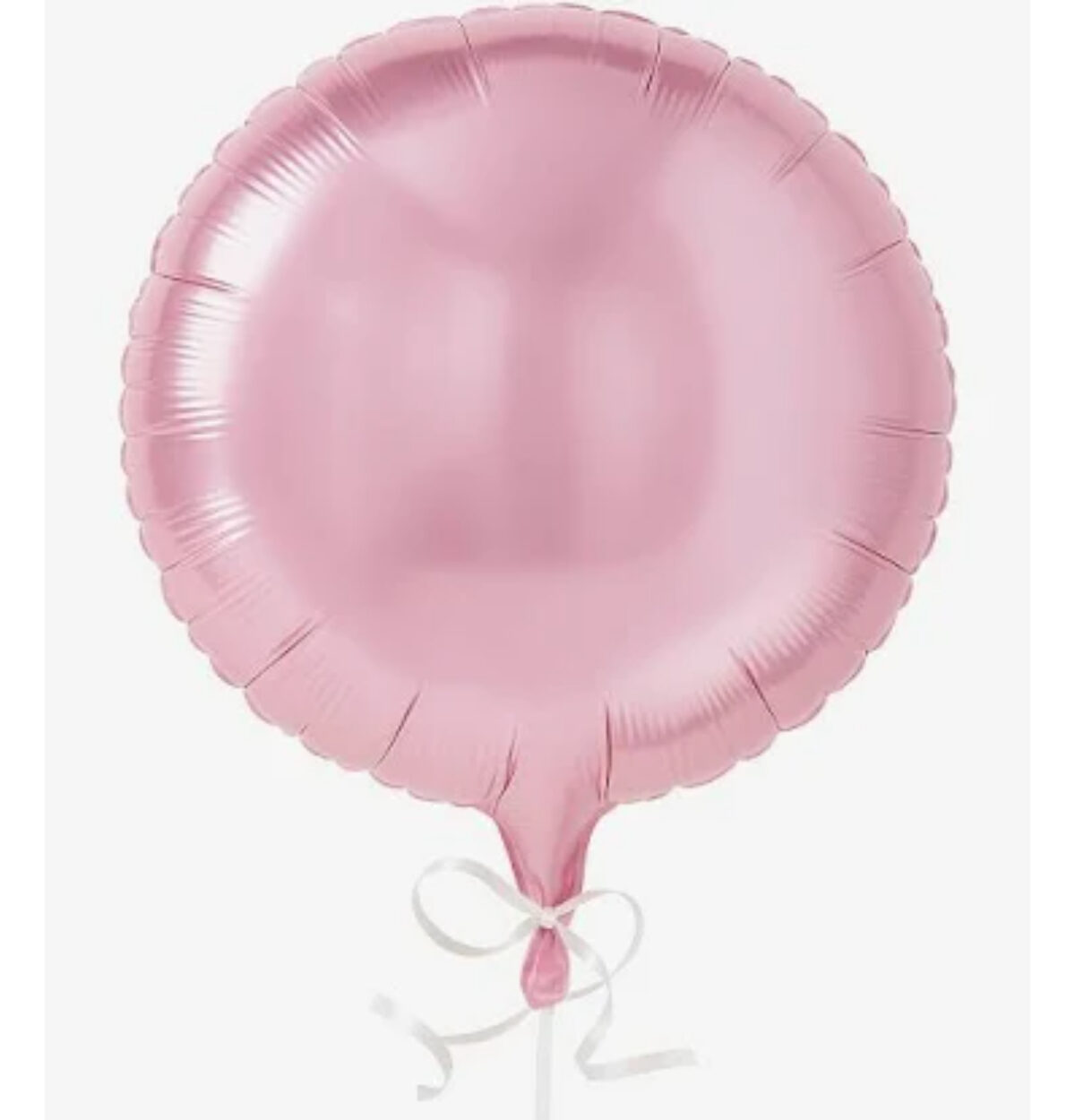 18" Round Light Pink Mylar Balloon #700