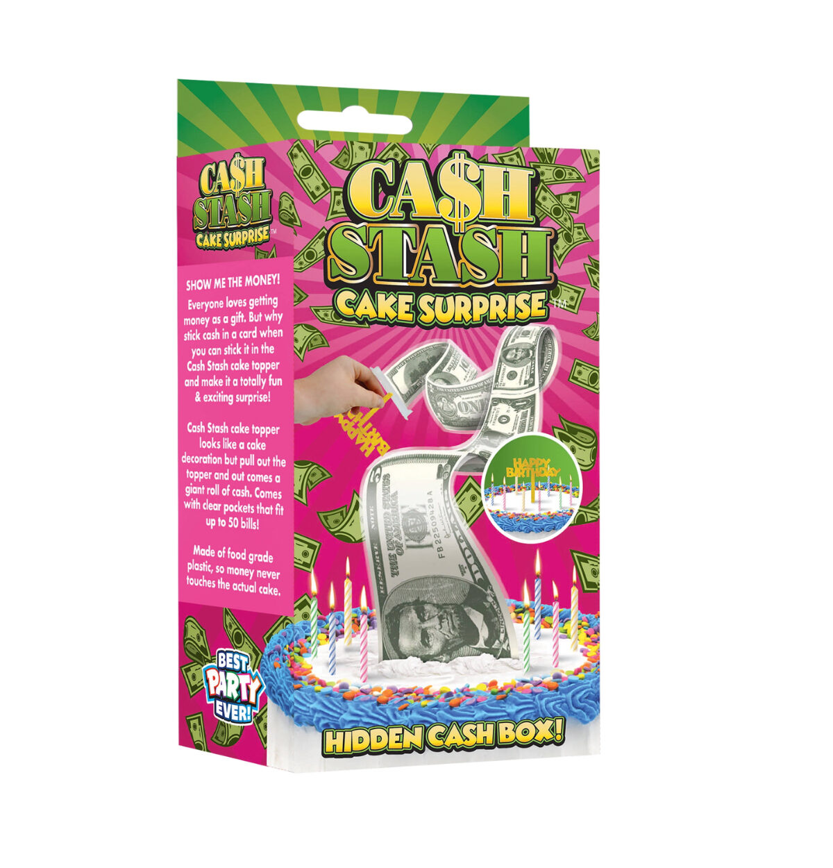 Cash Stash Cake Surprise