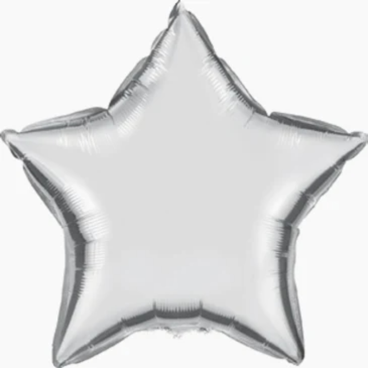 shopping-59-2.jpg 19" Silver Star Balloon Pkg #729 - Image 1