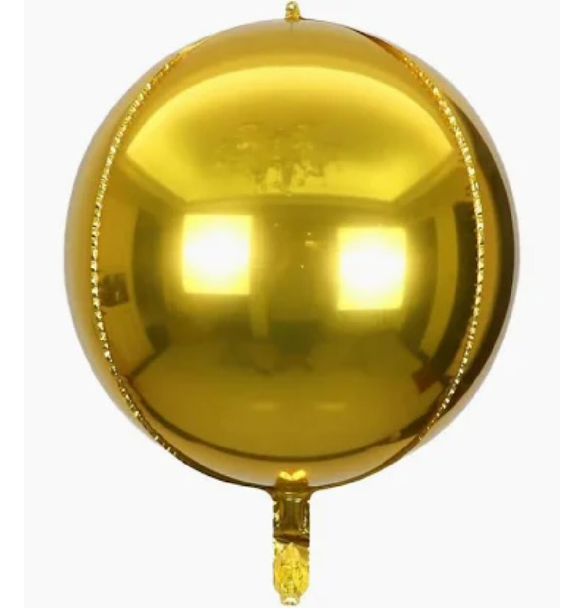 21" Gold Orbz Balloon