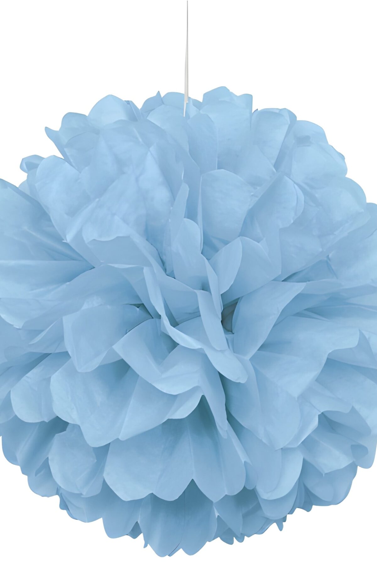 Light Blue Puff Ball