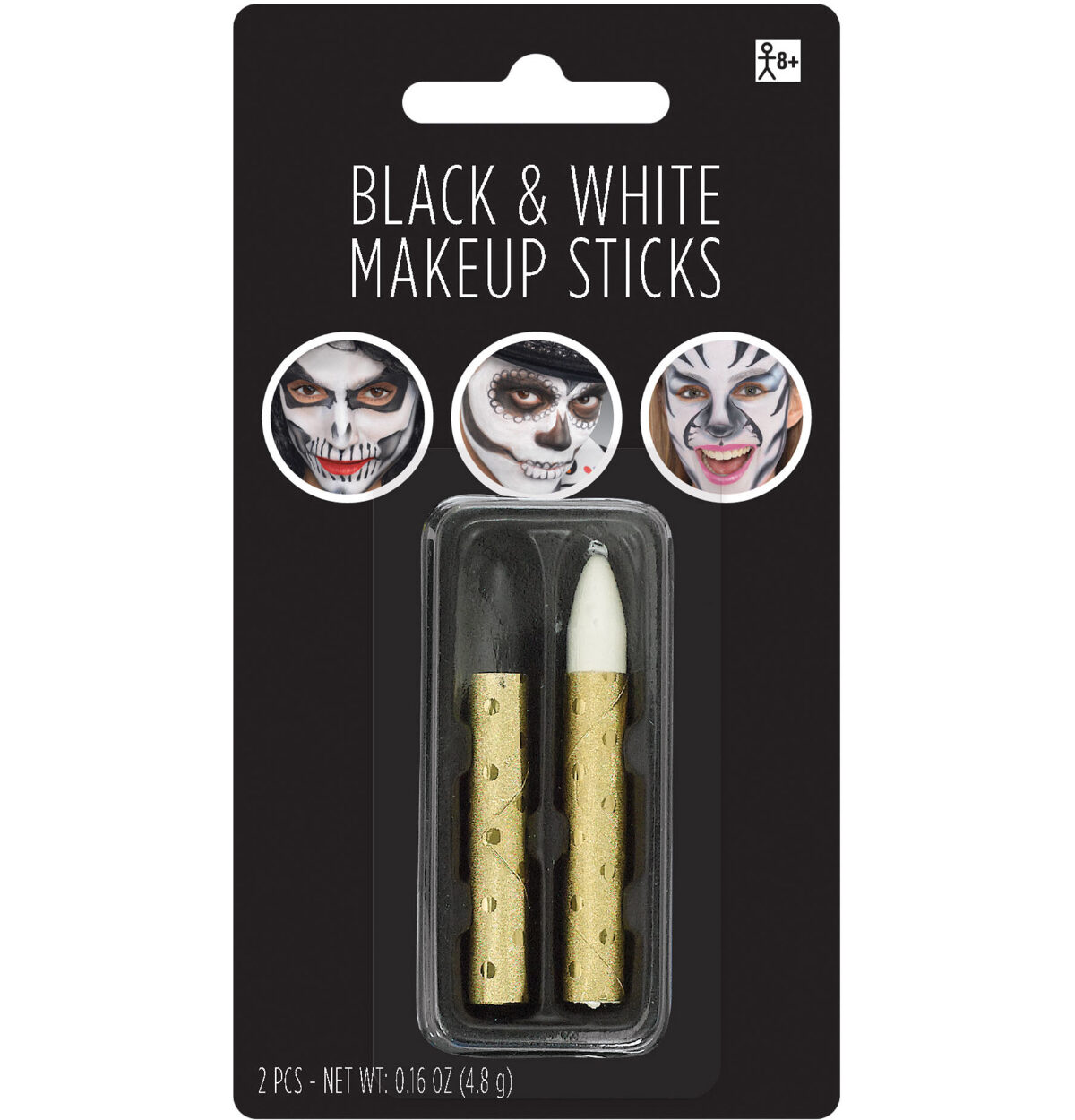 Makeup Stick - Black & White