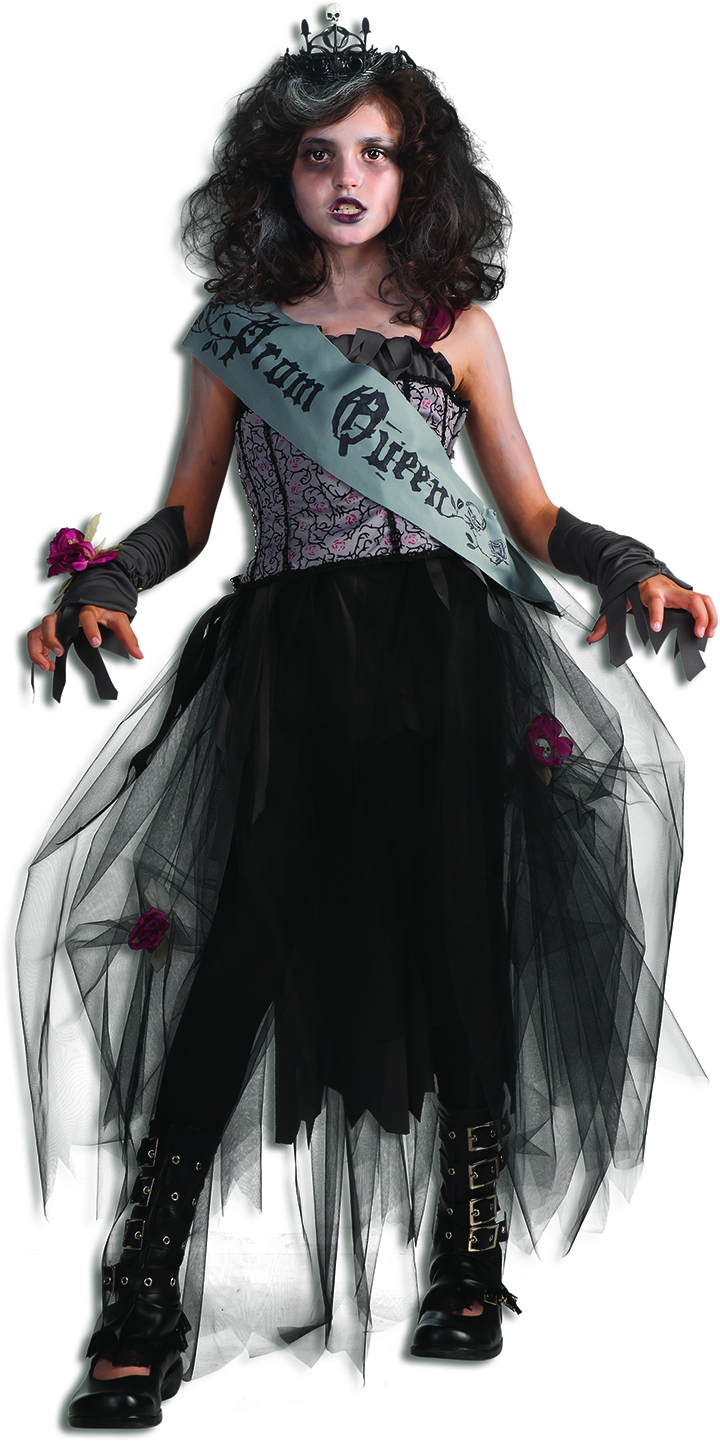 unnamed-4-1.jpeg Gothic Prom Queen Child Medium Costume - Image 1