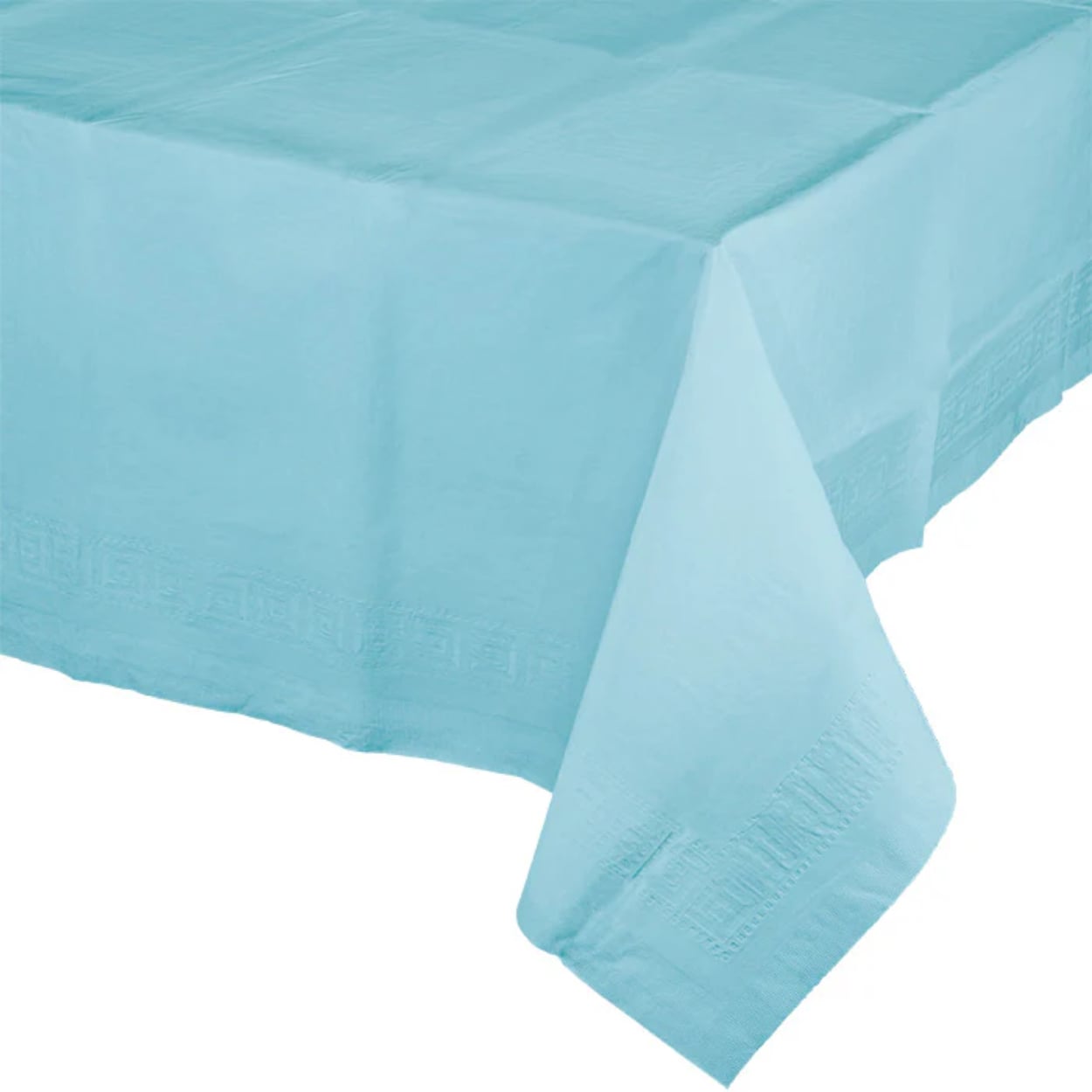 yhst-137472505956436_2621_3920993444_1280x-jpg.jpg Pastel Blue Tissue-Poly Table Cover 54"x108" - Image 1