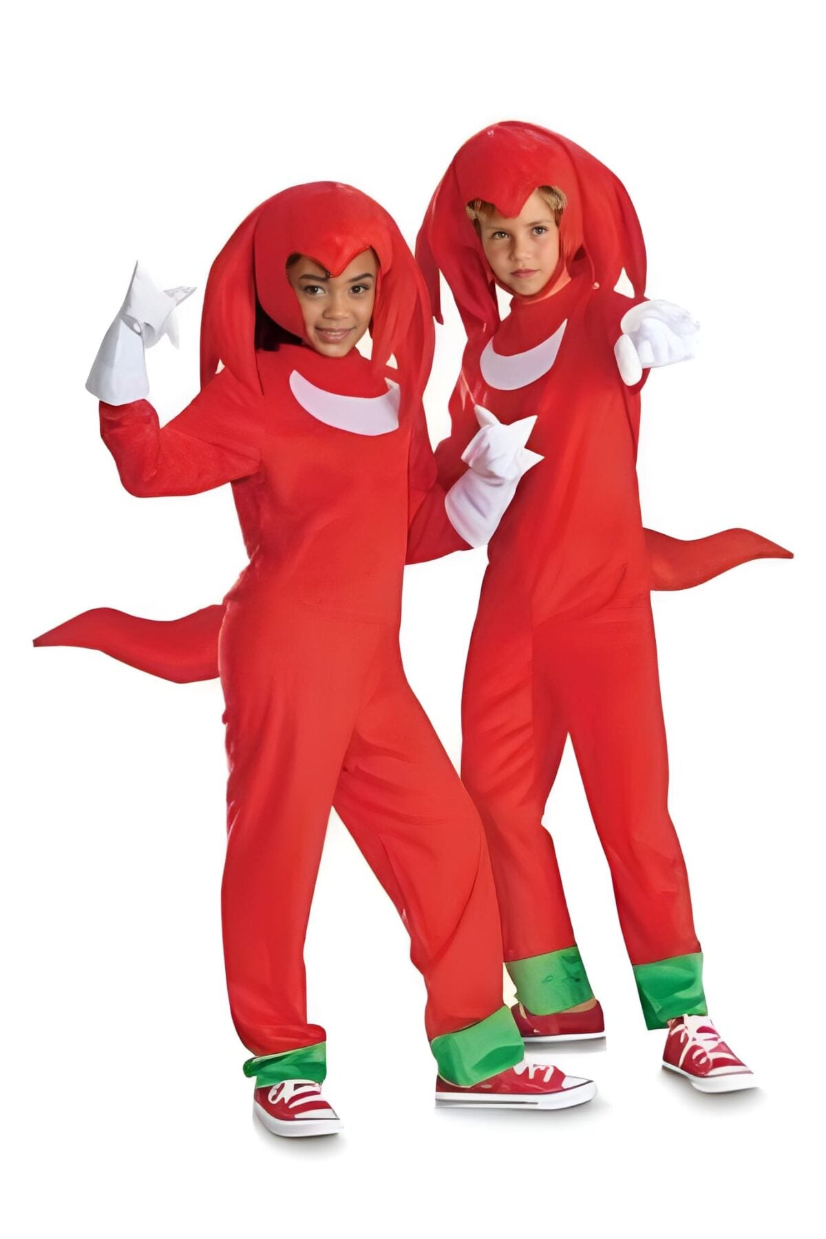 KNUCKLES SONIC PRIME DELUXE SMALL CHILD COSTUME 4 TO 6