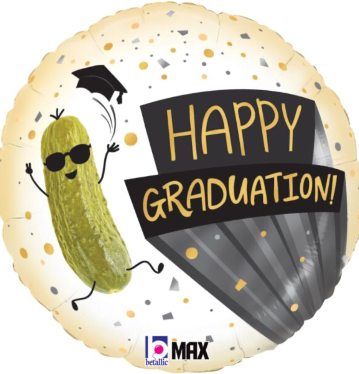 18" Graduation Pickle Party Balloon #502