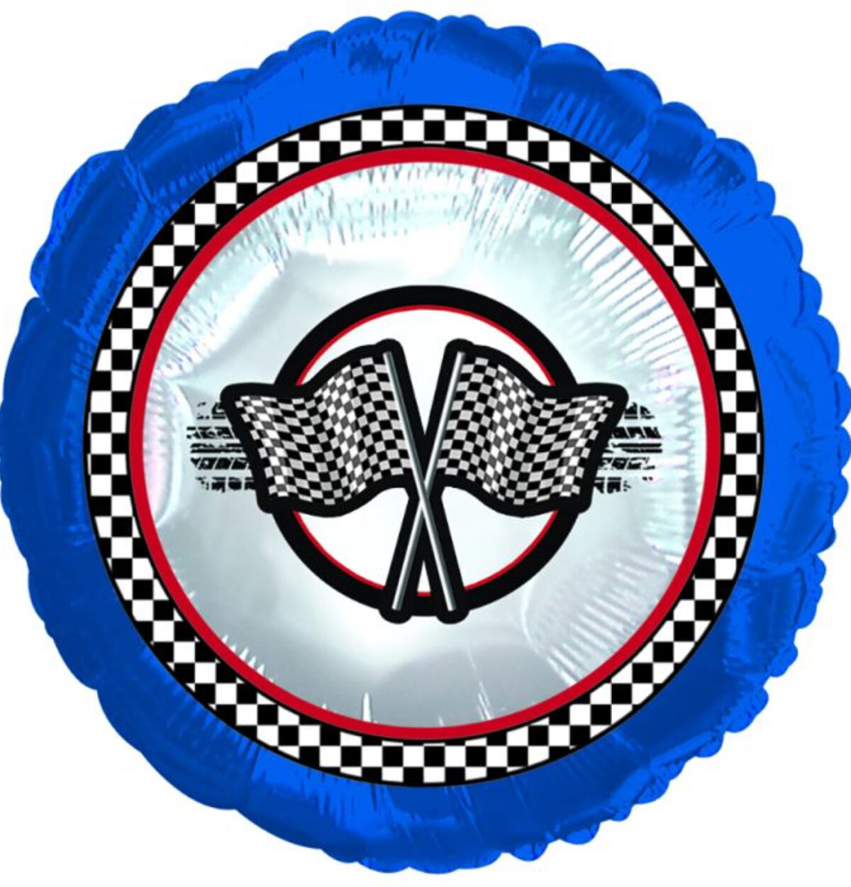 18" Racing Flags Balloon #189