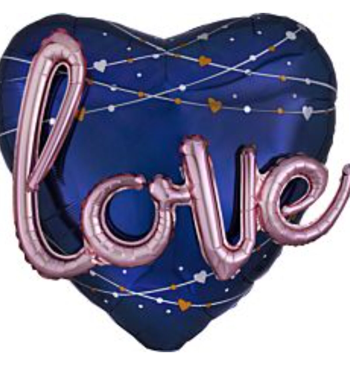 36" Navy Wedding Balloon