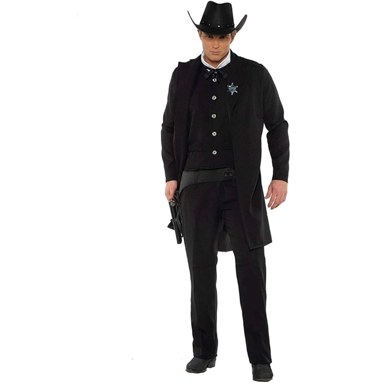 DARK SHERIFF ADULT COSTUME ONE SIZE