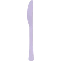 83098811_176_200x200.jpg Lavender Solid Premium Plastic Knives 20ct - Image 1