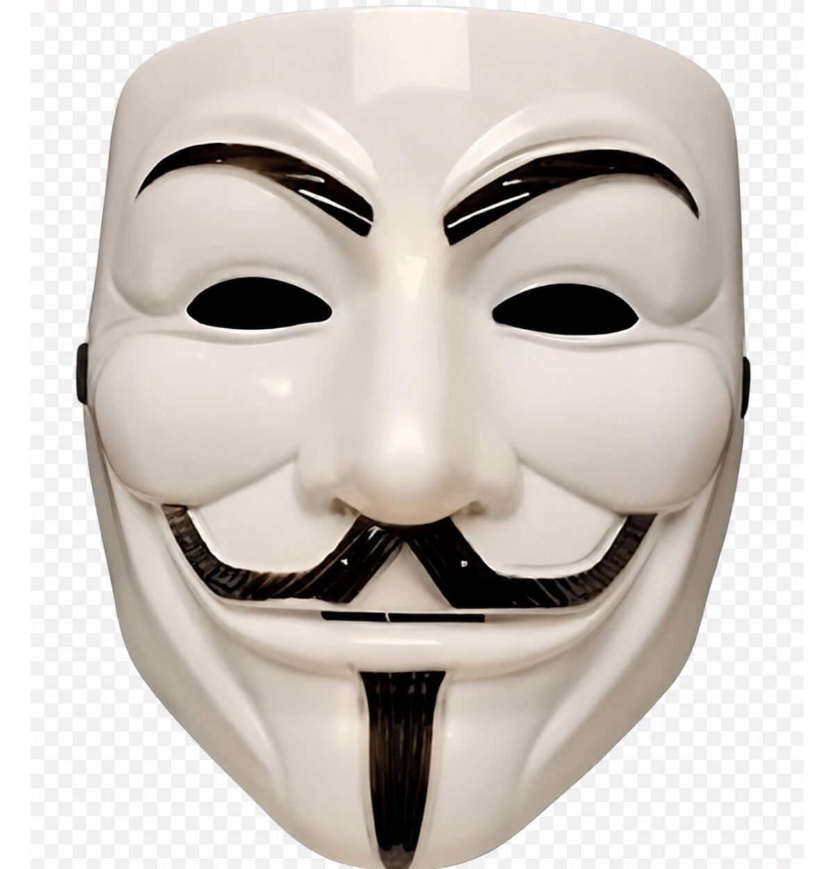 Vendetta White Face Mask