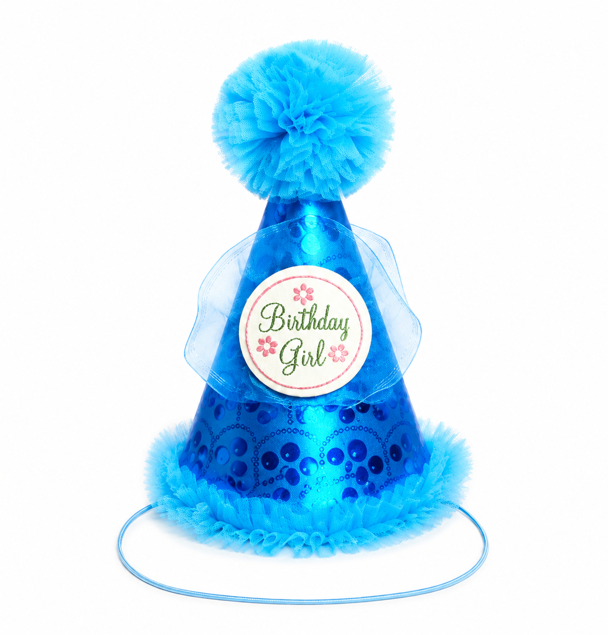BLUE BIRTHDAY HAT