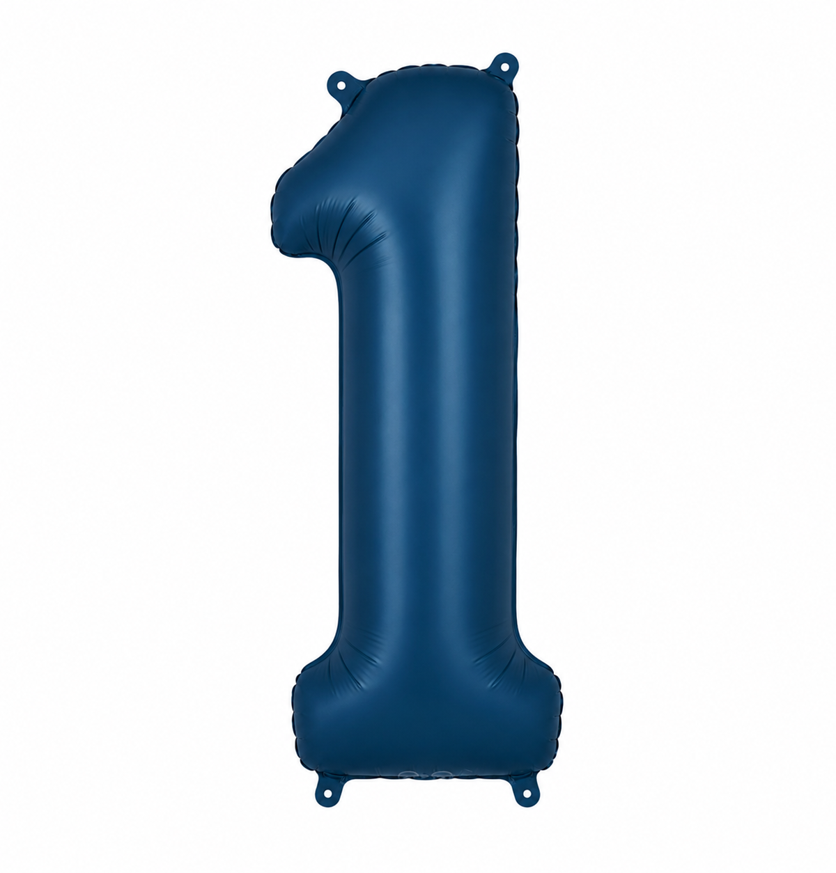 34" Matte Navy Number 1 Foil Balloon