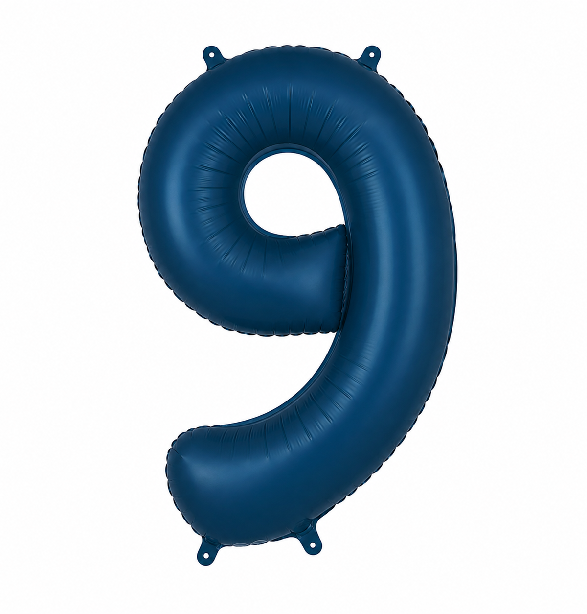 34" Matte Navy Number 9 Foil Balloon