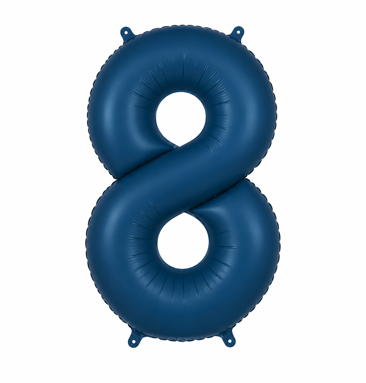 34" Matte Navy Number 8 Foil Balloon