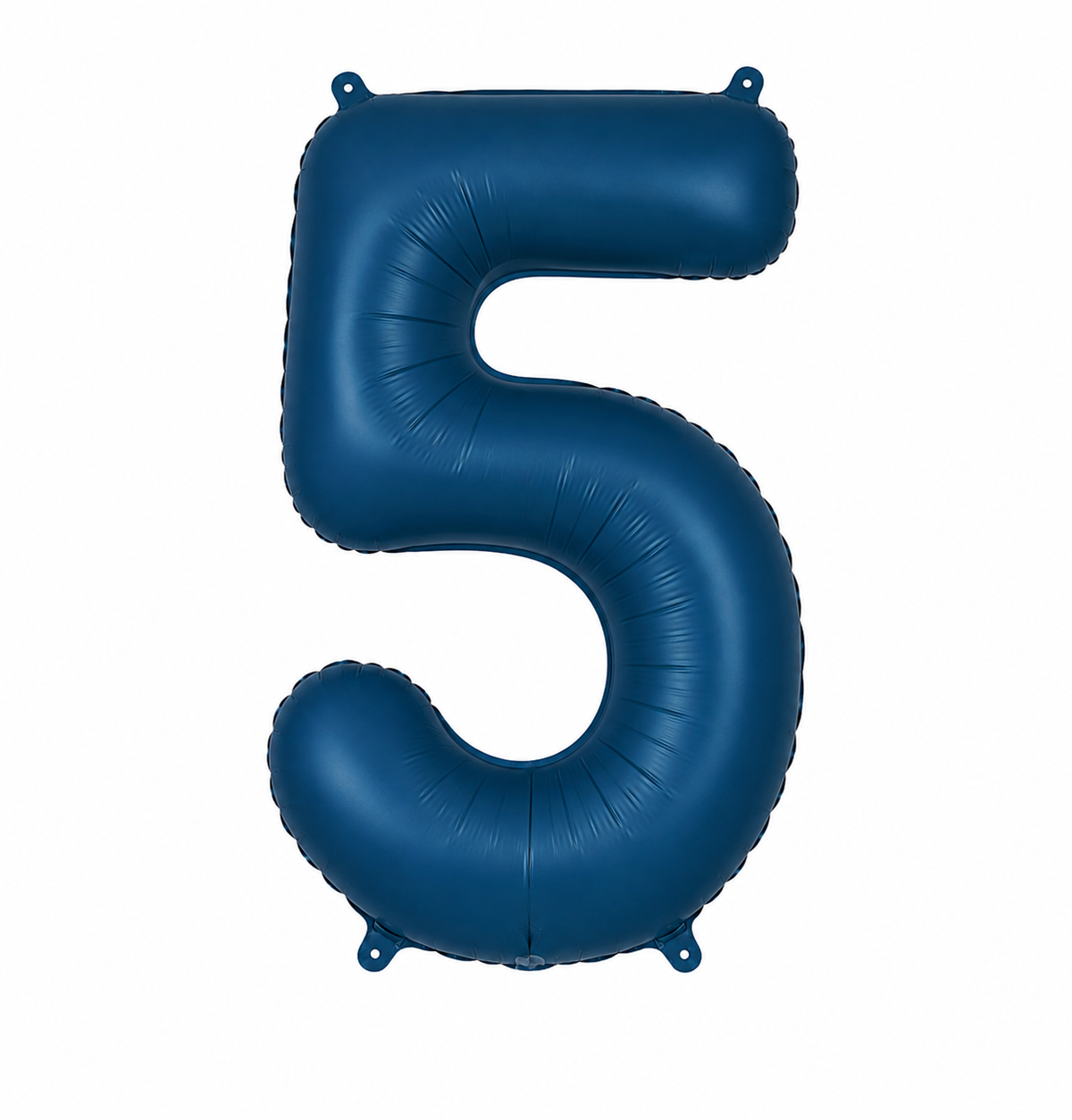 34" Matte Navy Number 5 Foil Balloon