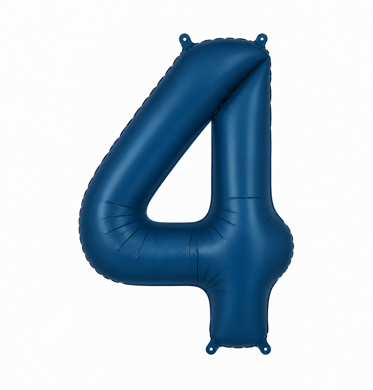 34" Matte Navy Number 4 Foil Balloon