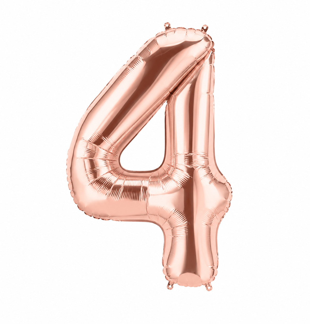 34" Rose Gold Number 4 Foil Balloon
