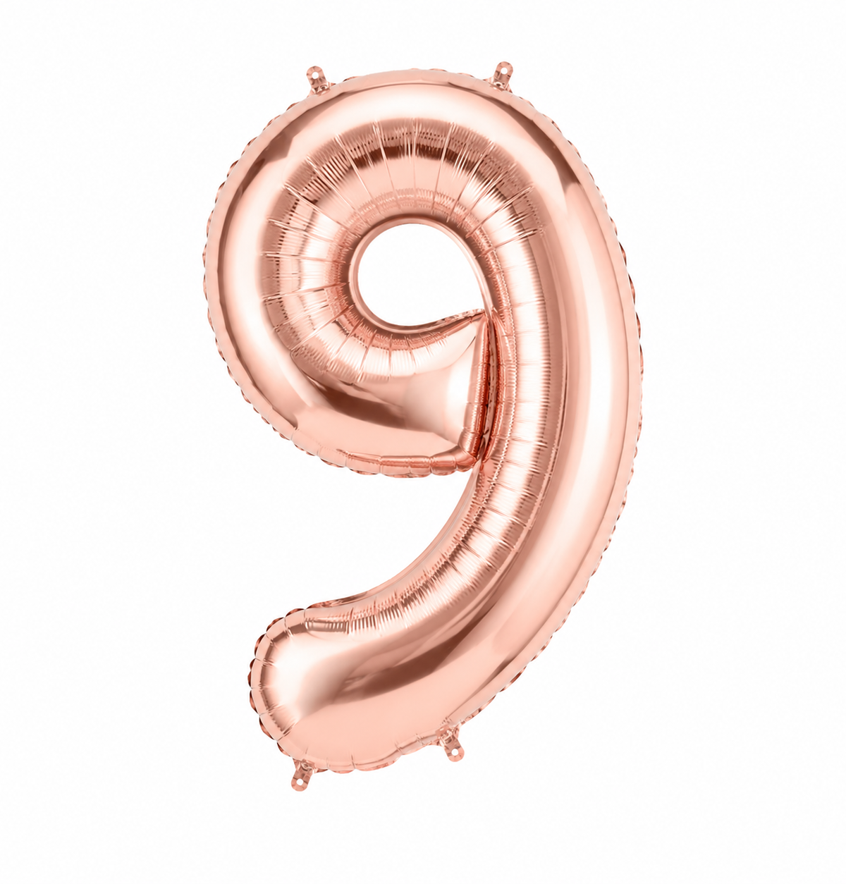 34" Rose Gold Number 9 Balloon