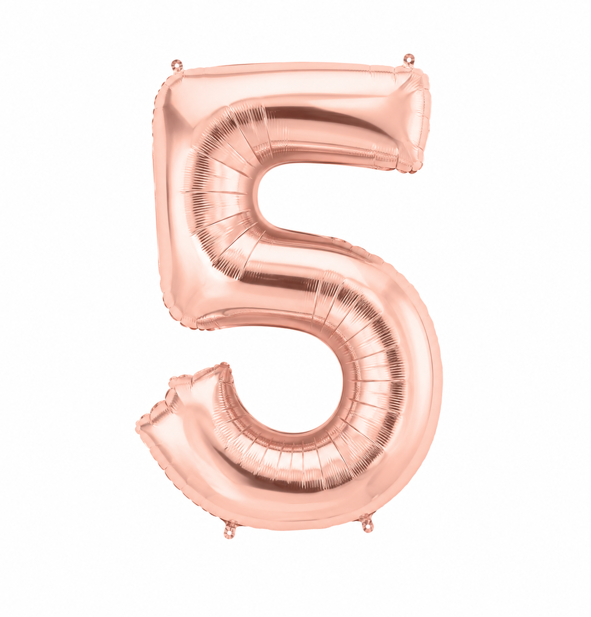 34" Rose Gold Number 5 Foil Balloon