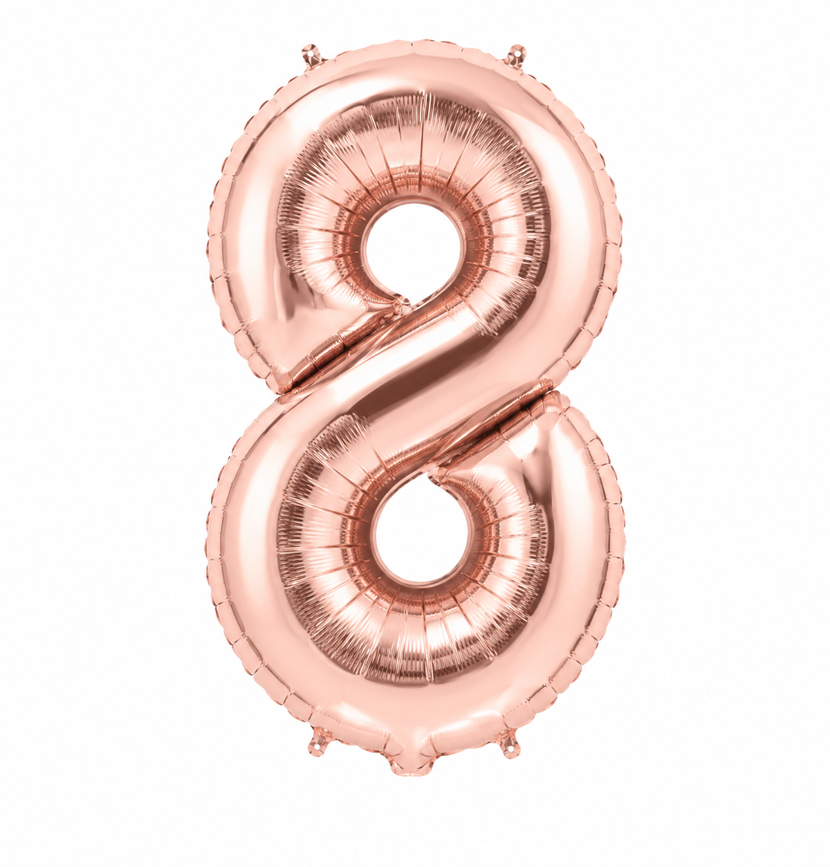 34" Rose Gold Number 8 Foil Balloon