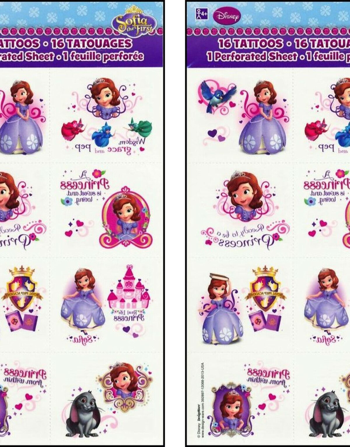 Sofia the First Tattoos