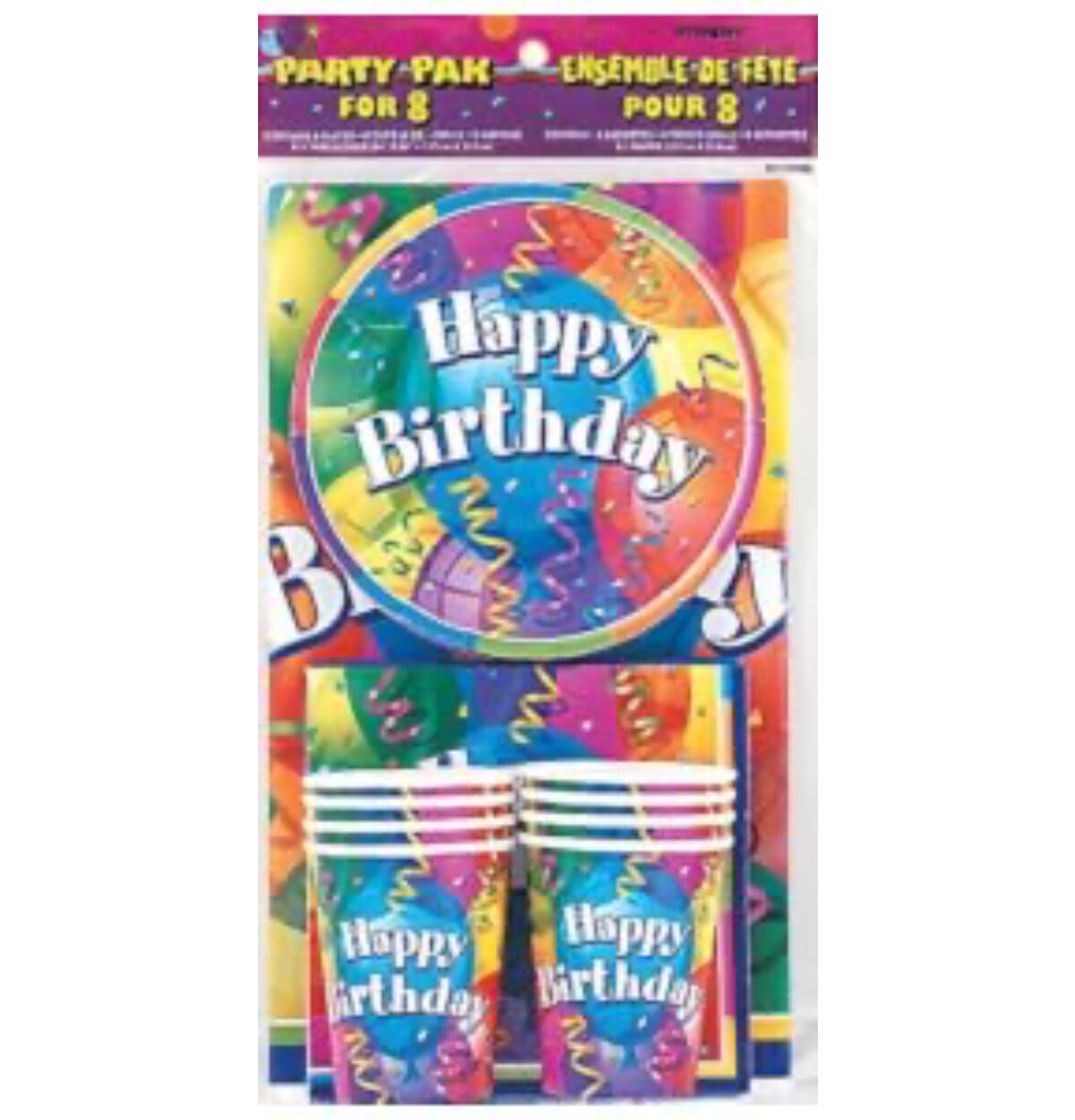 Brilliant Bday party pak for 8