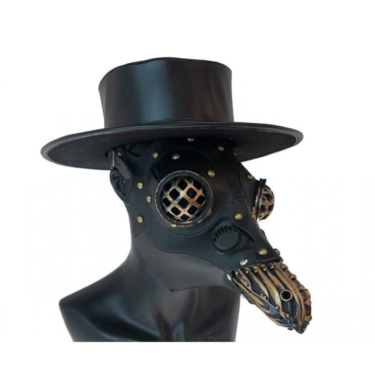 Brown Beak Plague Mask