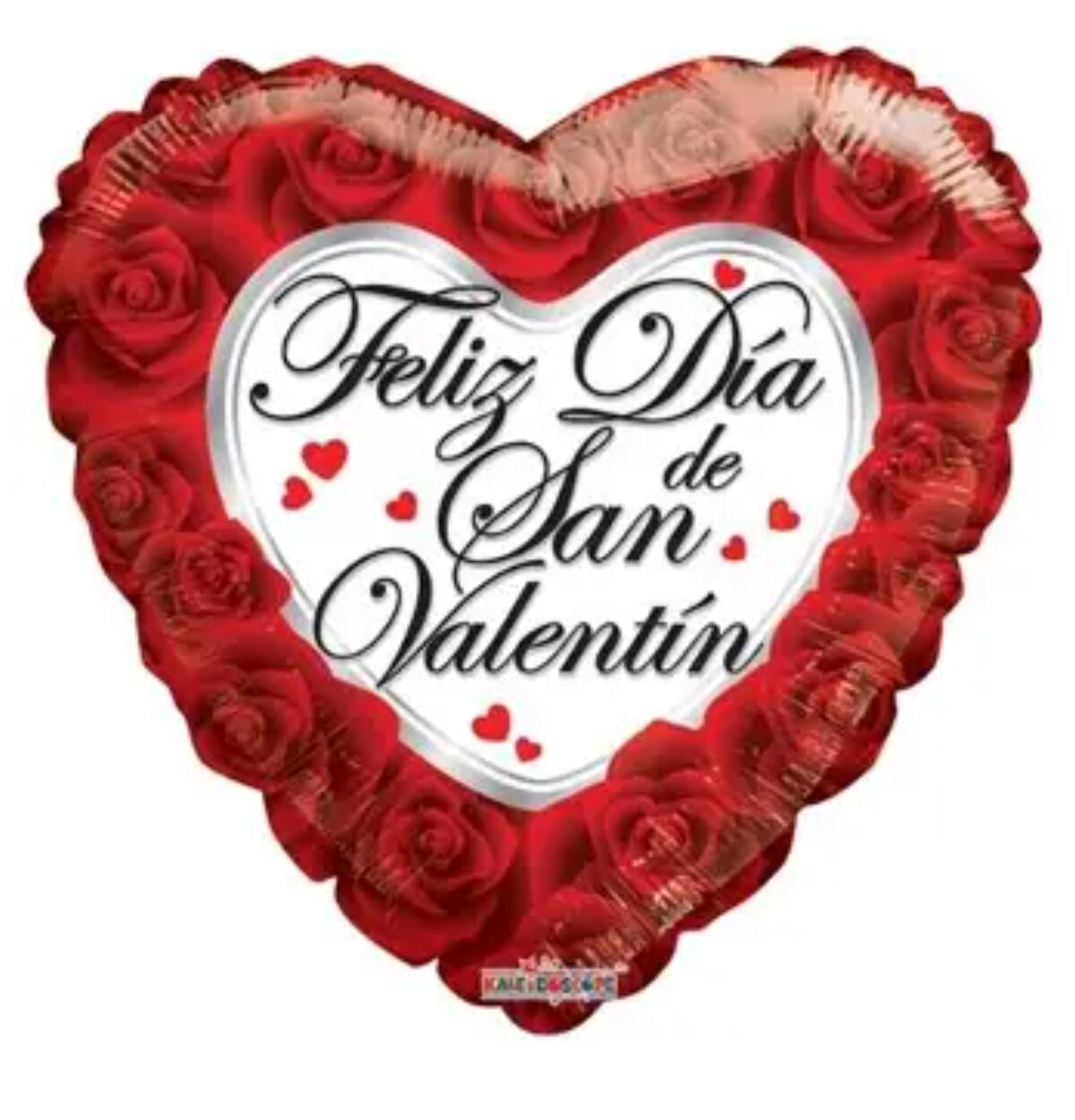 29" Rojo Rosas San Valentin Balloon