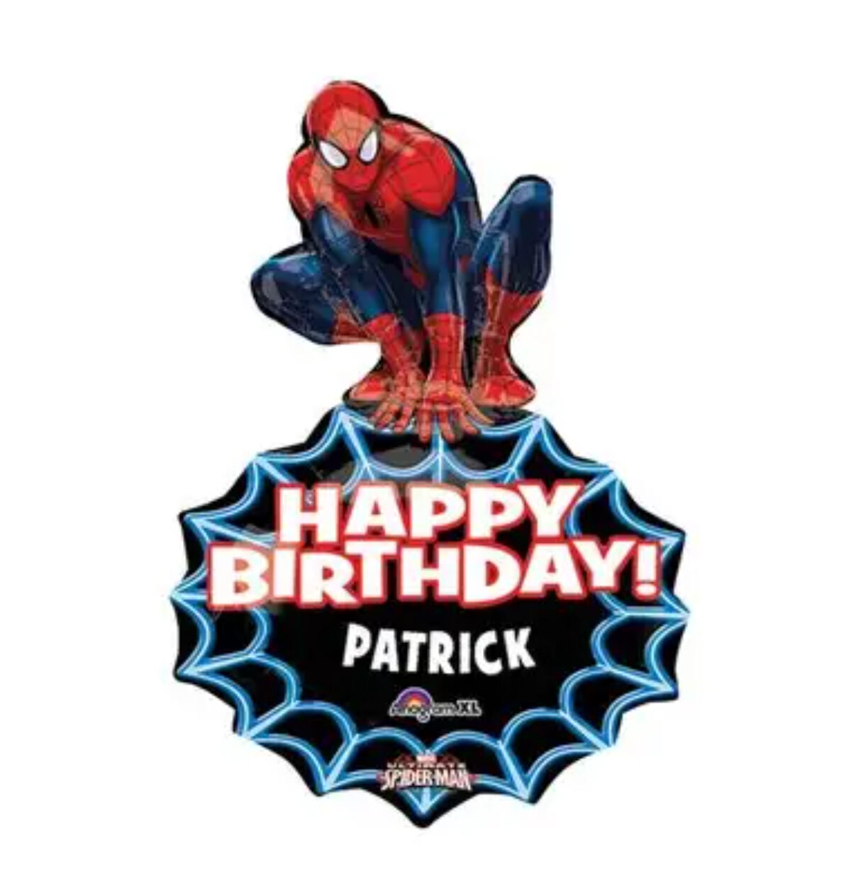 34" SpiderMan Balloon Personalize