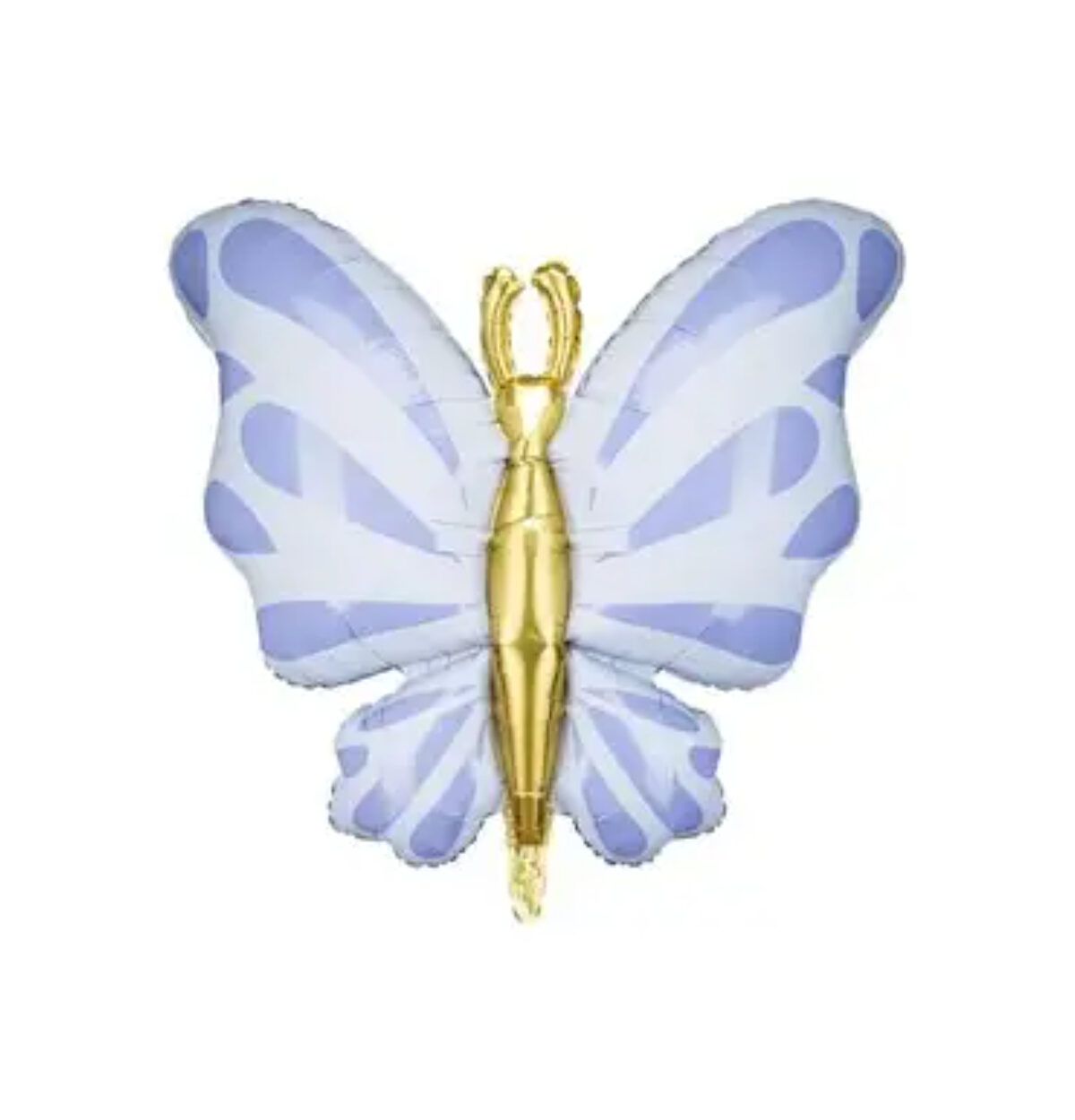 27" FOIL BALLOON BUTTERFLY BLUE (69X69CM)