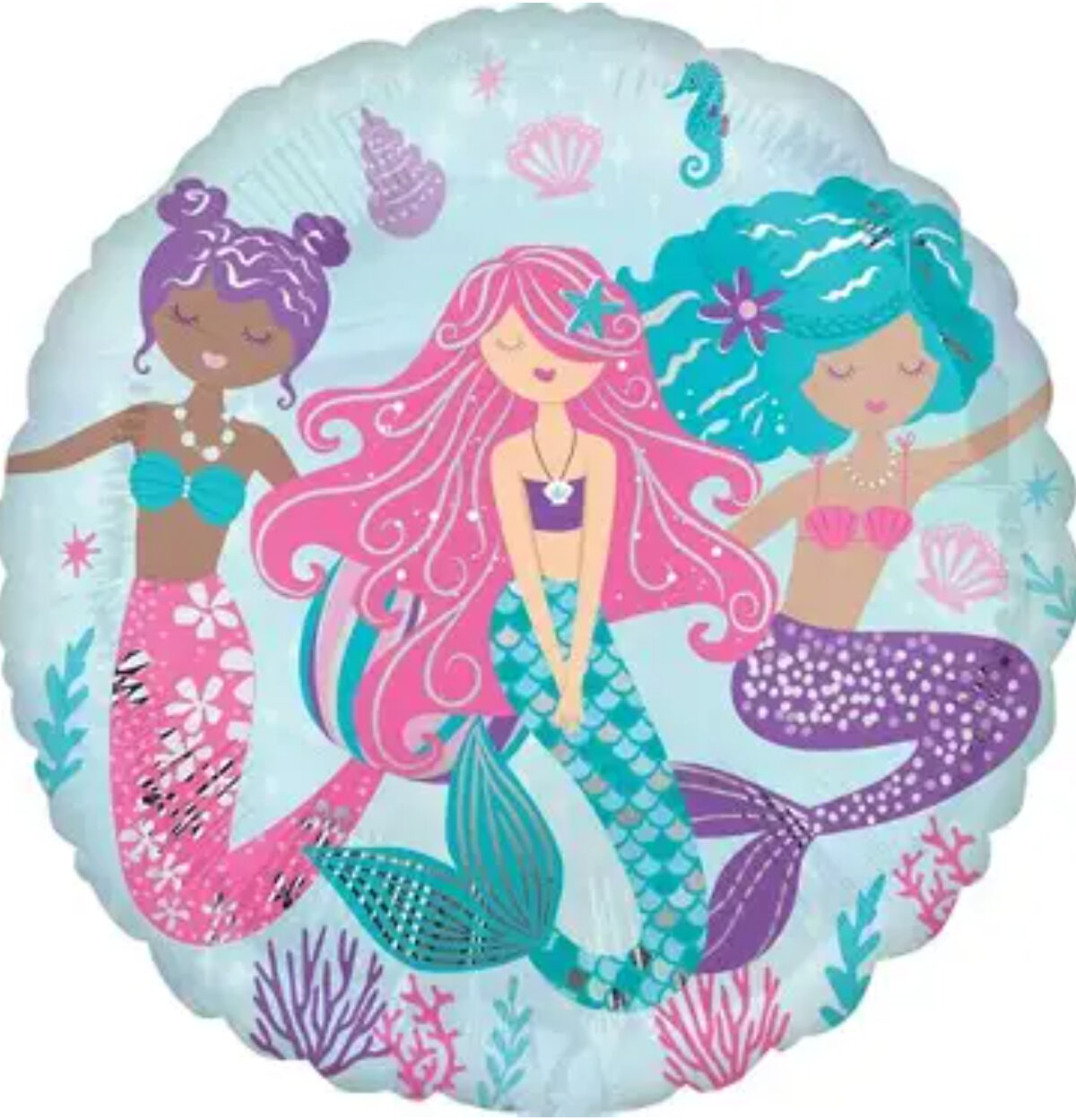18" Shimmering Mermaid Balloon #9