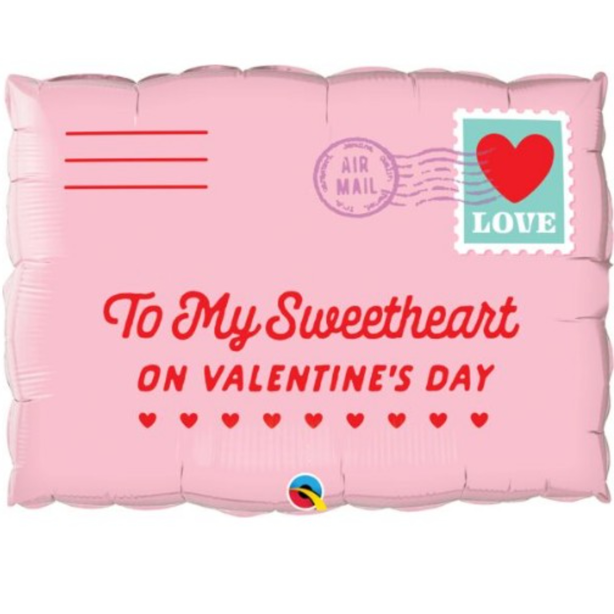 Q21074.jpg 30" Address to Sweetheart Balloon - Image 1