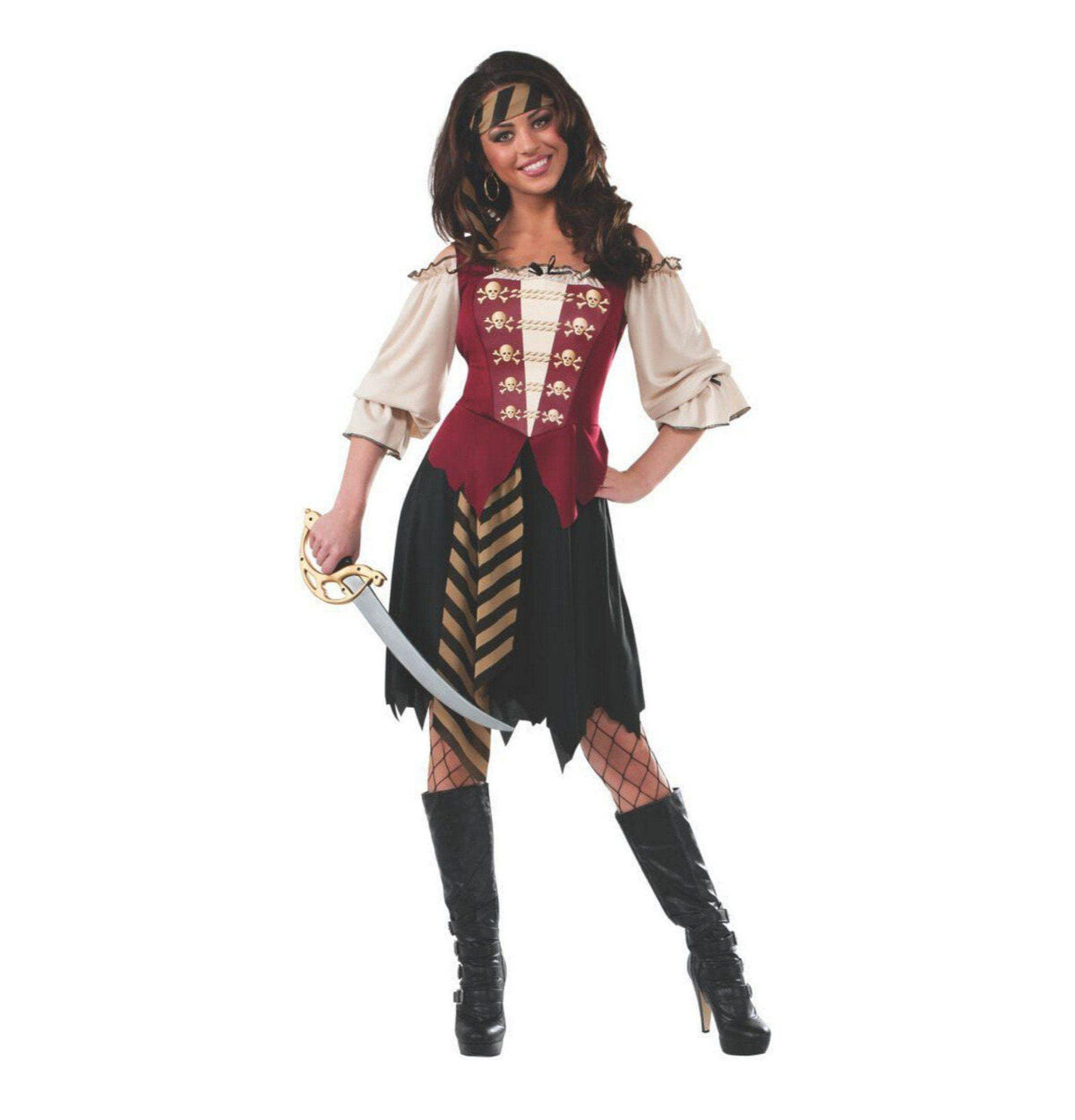 S elegant pirate costume