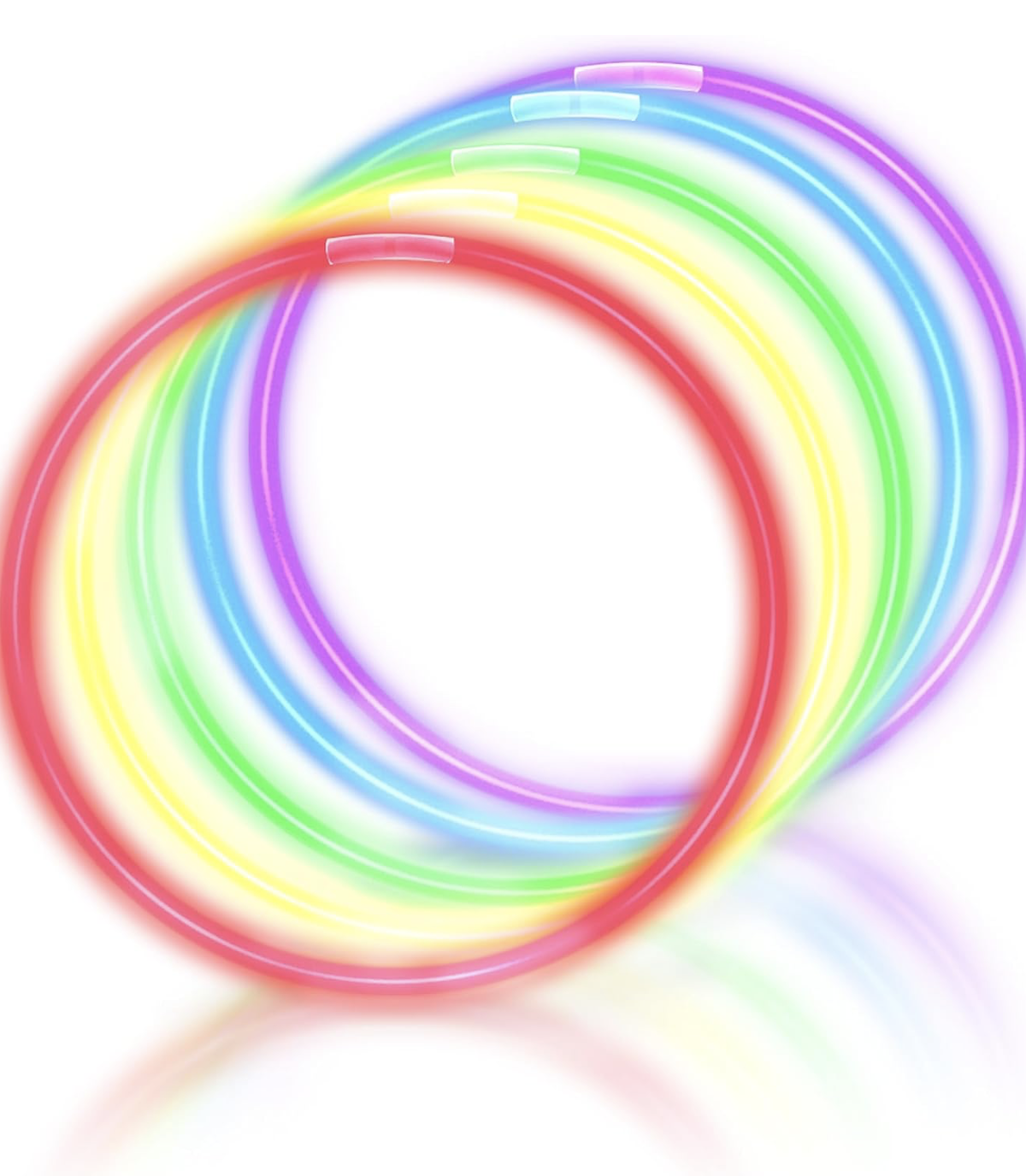 22 Inch Premium Glow Stick Necklaces - 50ct. Assorted