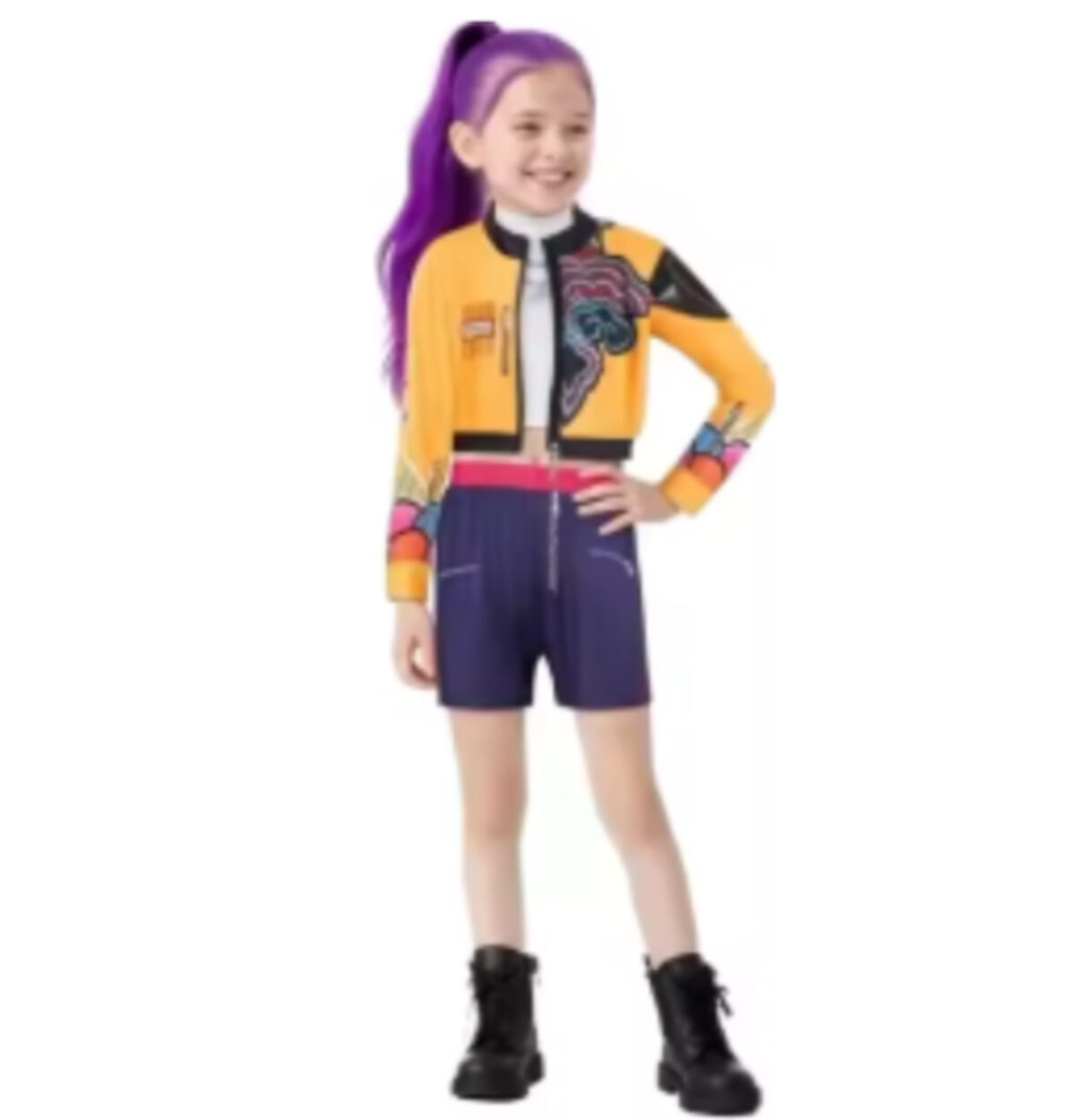 GIRLS KPOP HUNTER IDOL COSTUME