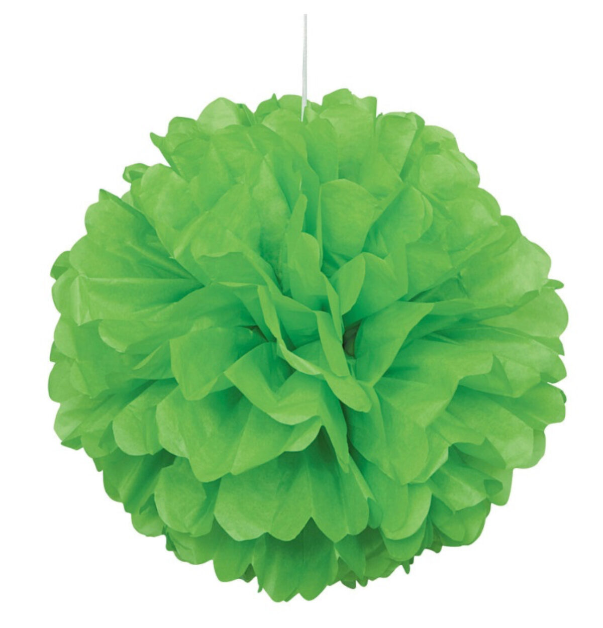 Lime Green Puff Ball