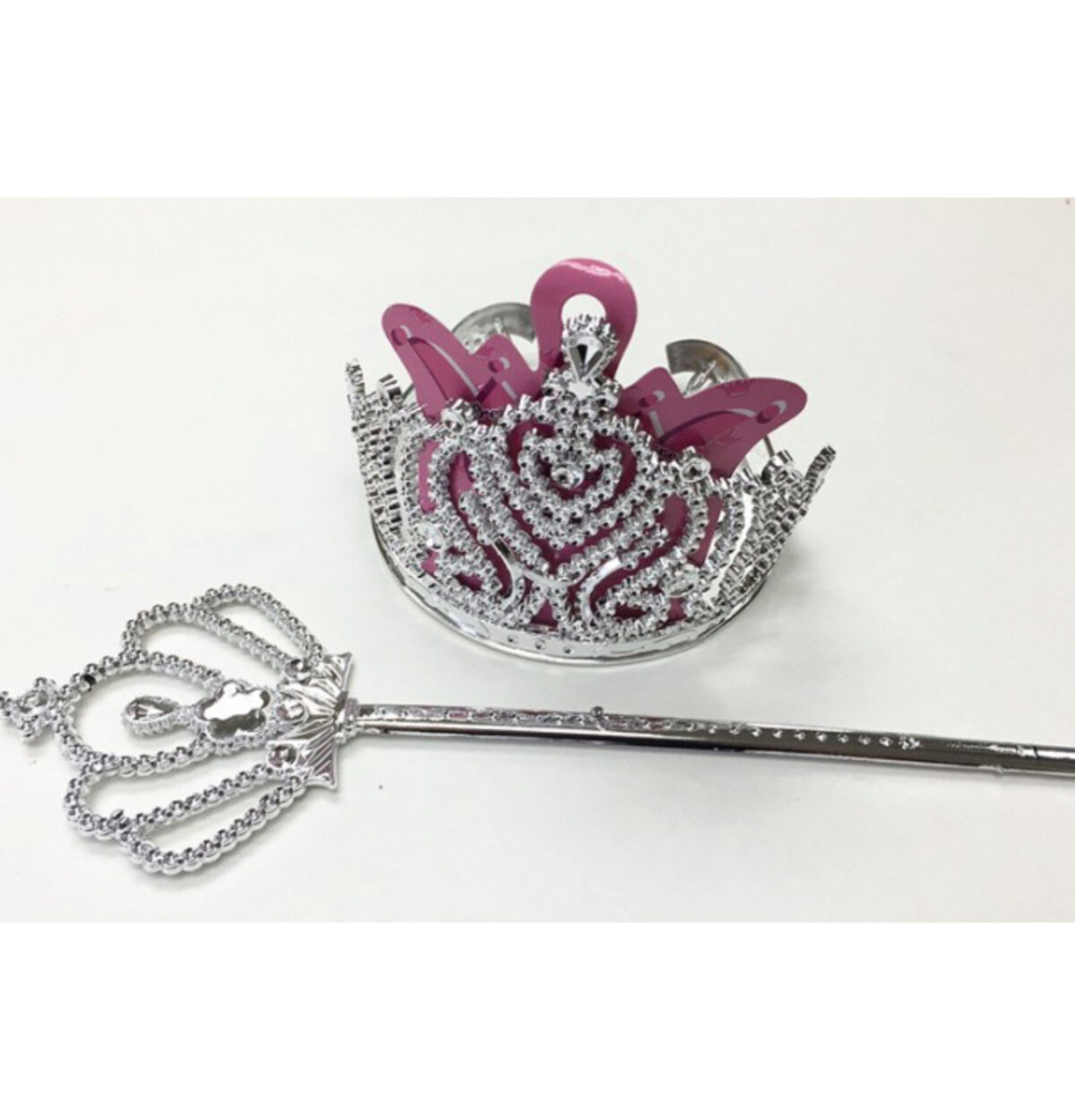 SILVER CROWN WAND