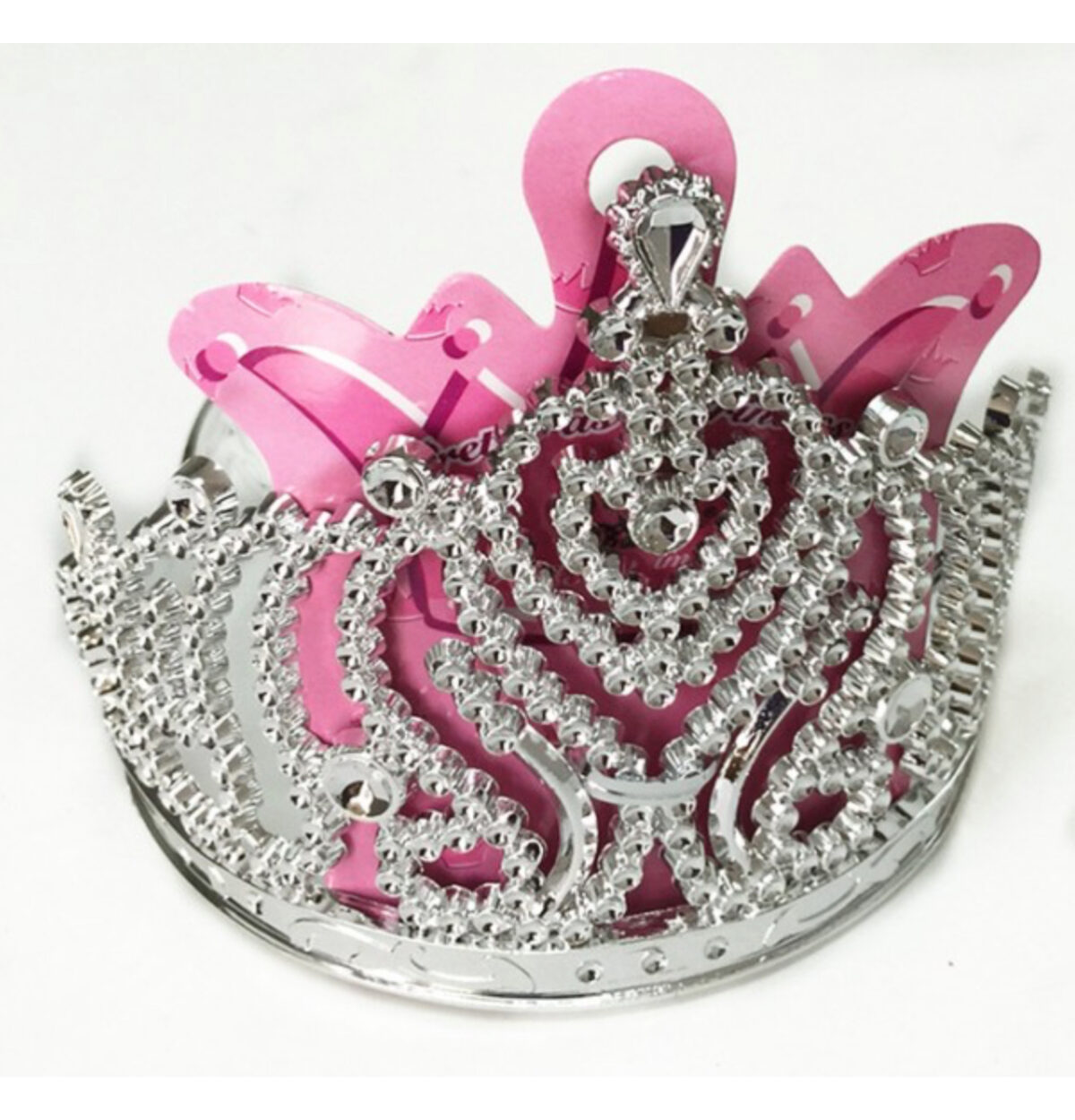 SILVER CROWN TIARA