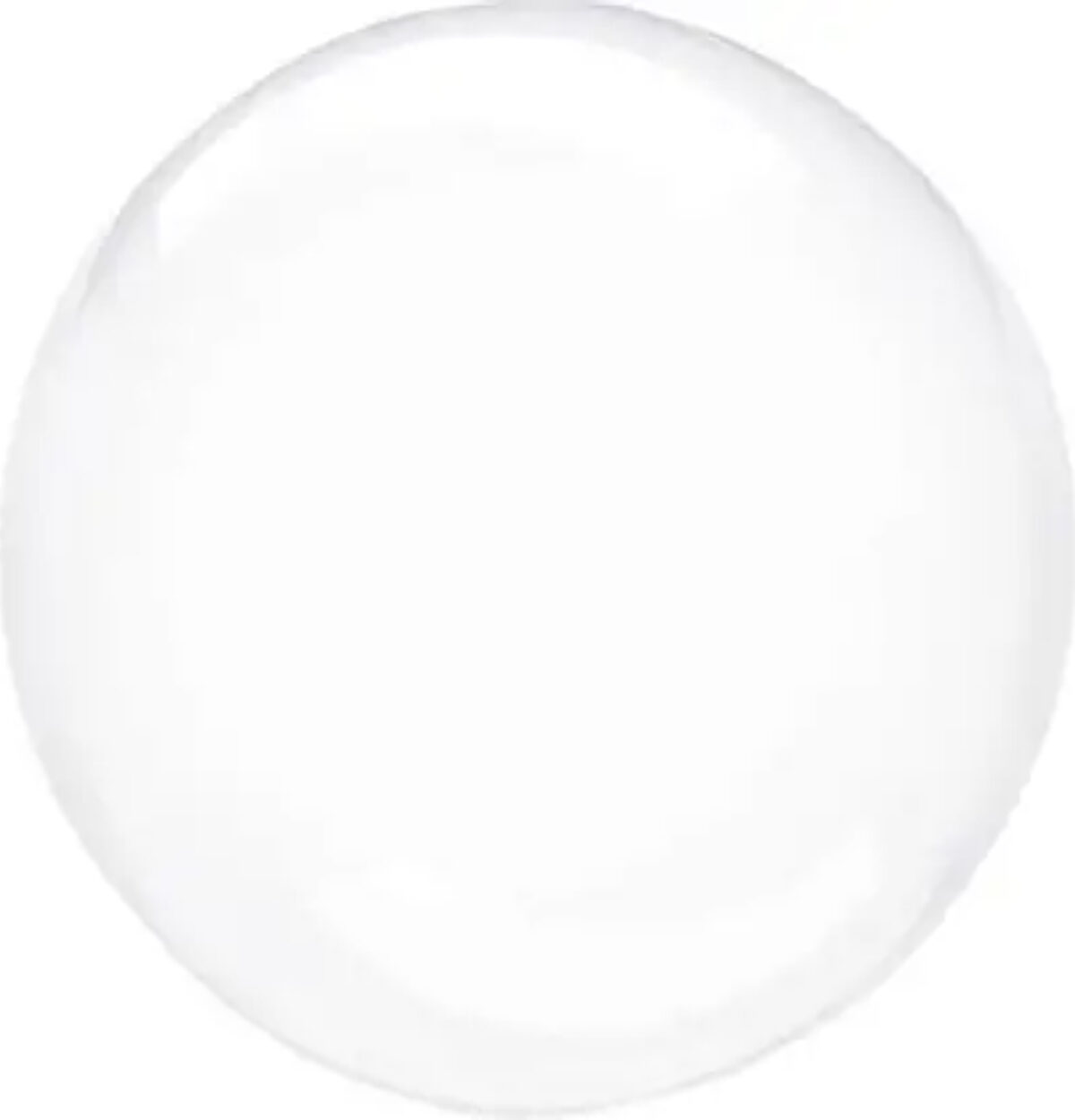 18" Deco Bubble Clear Balloon 18'' Deco Bubble