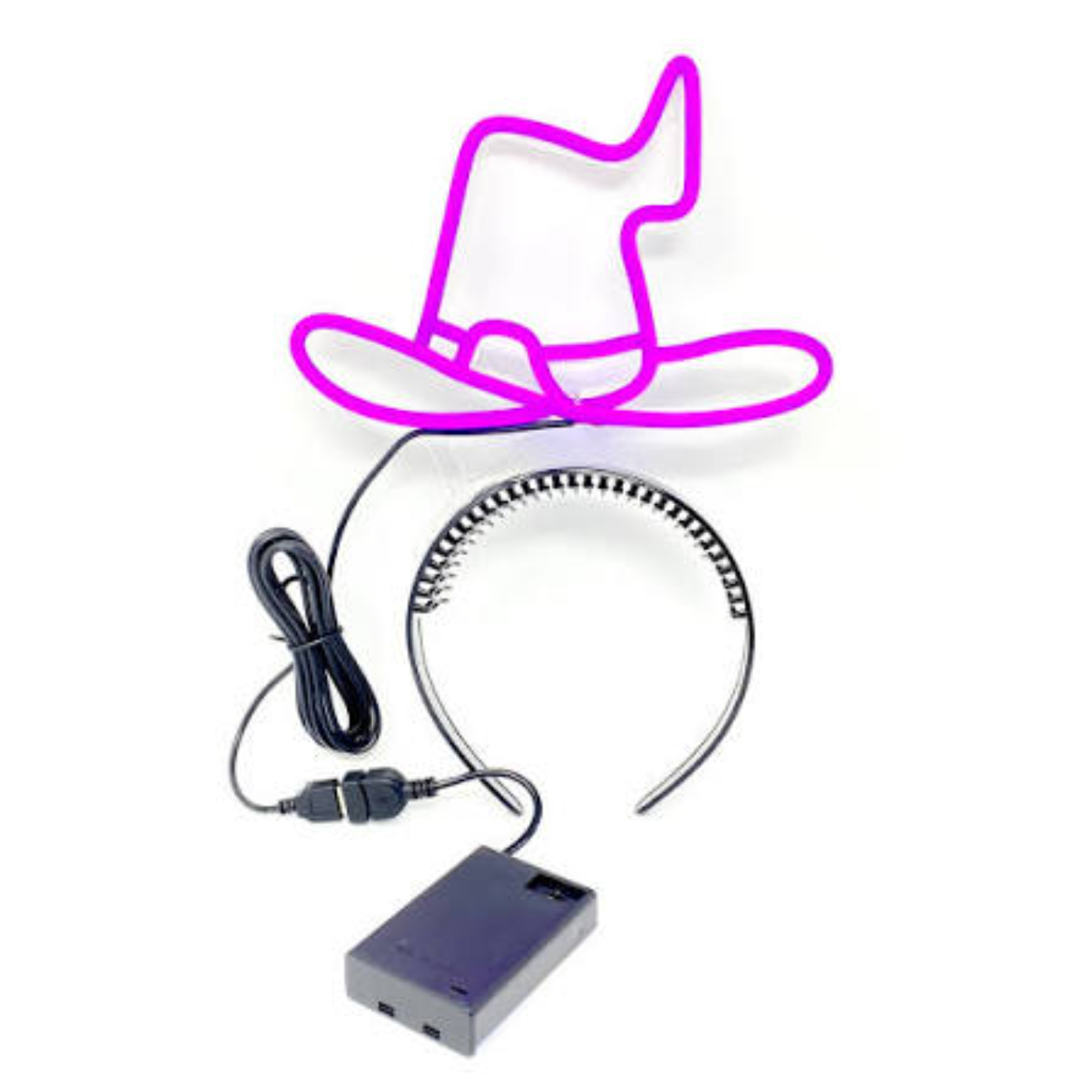 images-2026-08-05T170251-027.jpg LED Light-up Witch Hat neon headband - Image 1