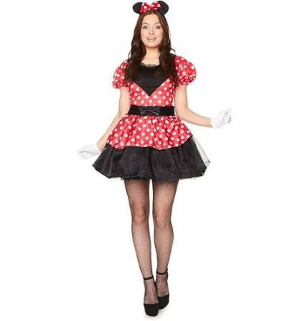 ADULT MISS MOUSE WOMEN'S COSTUME LARGE 14-16