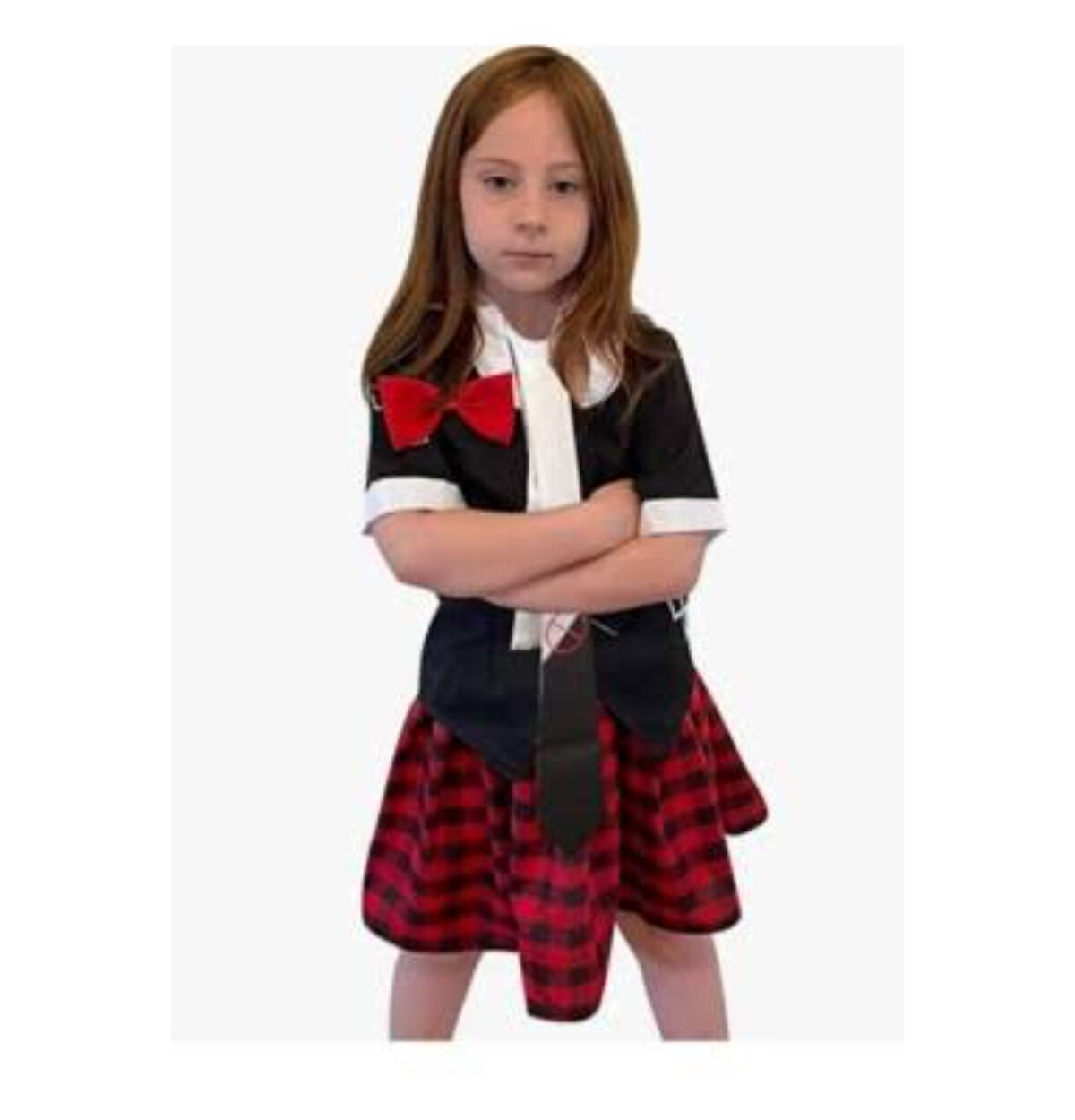 ANIME SCHOOL GIRL ACADEMY UNIFORM GIRL'S COSTUME MEDIUM 5-6