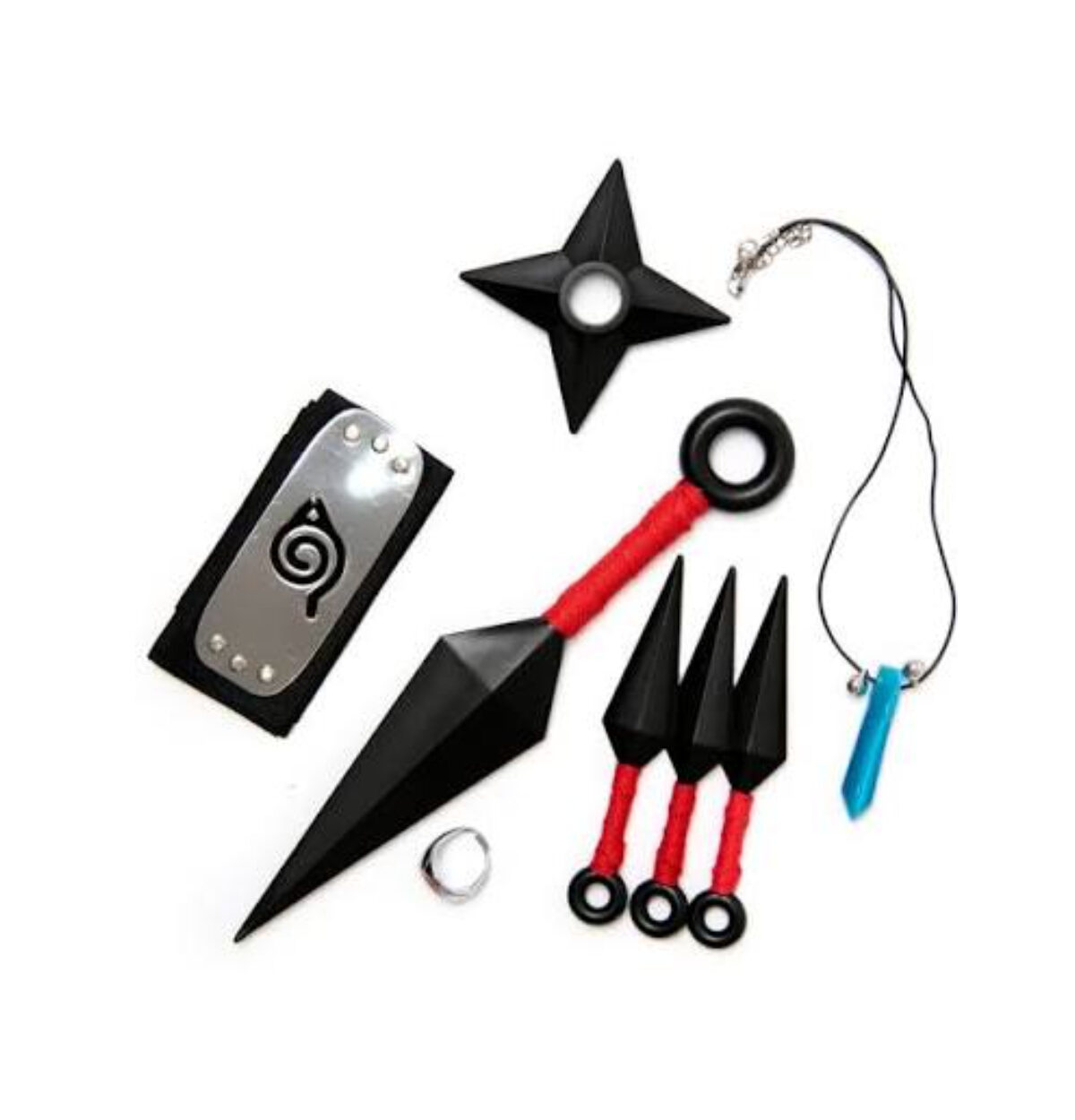 ANIME STYLE NINJA COSTUME ACCESSORY SET