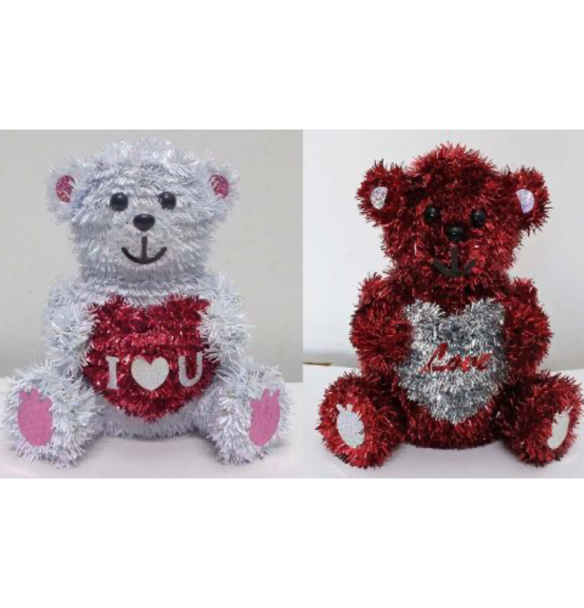 8" 3D Valentine Bear Table Top