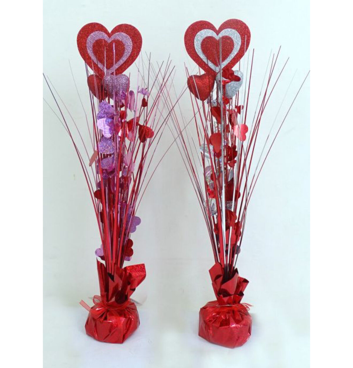 17" Valentine Table Top Spray Tree